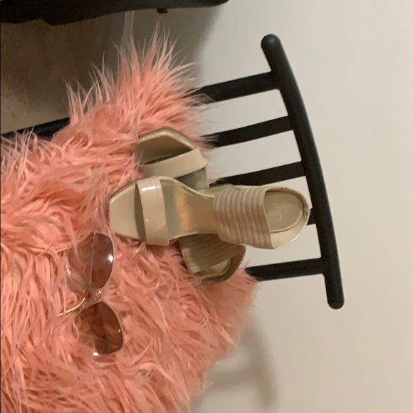 Jessica Simpson Sling Wedge Heel Open Toe - Picture 2 of 2